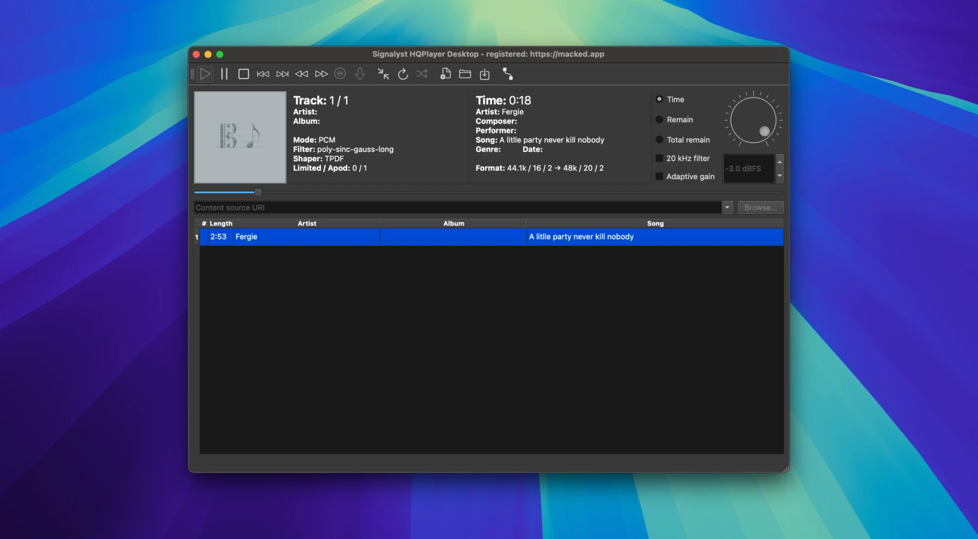HQPlayer Desktop screenshot 1